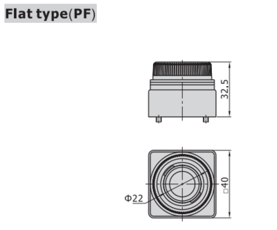 CM3PF06GT AIRTAC MANUAL VALVES, CM3 SERIES FLAT TYPE<BR>COMPACT 3 WAY 2 POSITION N.C, 1/8" NPT PORTS GREEN BUTTON